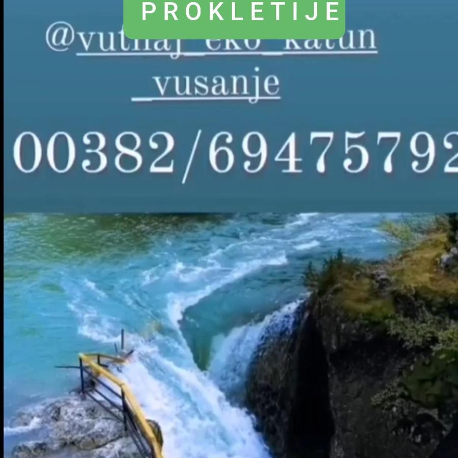 Prokletije Eko Katun Vusanje Gusinje ภายนอก รูปภาพ